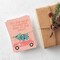 Trendy Pink Christmas Greeting Cards Boxed Set – 24 Modern Holiday Notecards Featuring 6 Fun and Festive Designs, Perfect for Spreading Cheer with Style and Humor